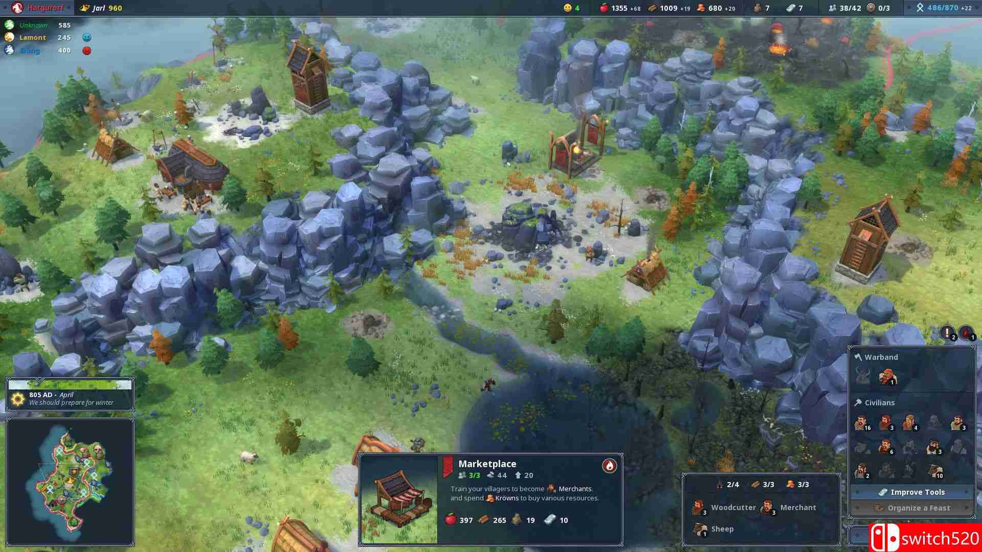 《北加尔（Northgard）》官方中文 v2.7.5.25555 I_KnoW镜像版[CN/EN]_3