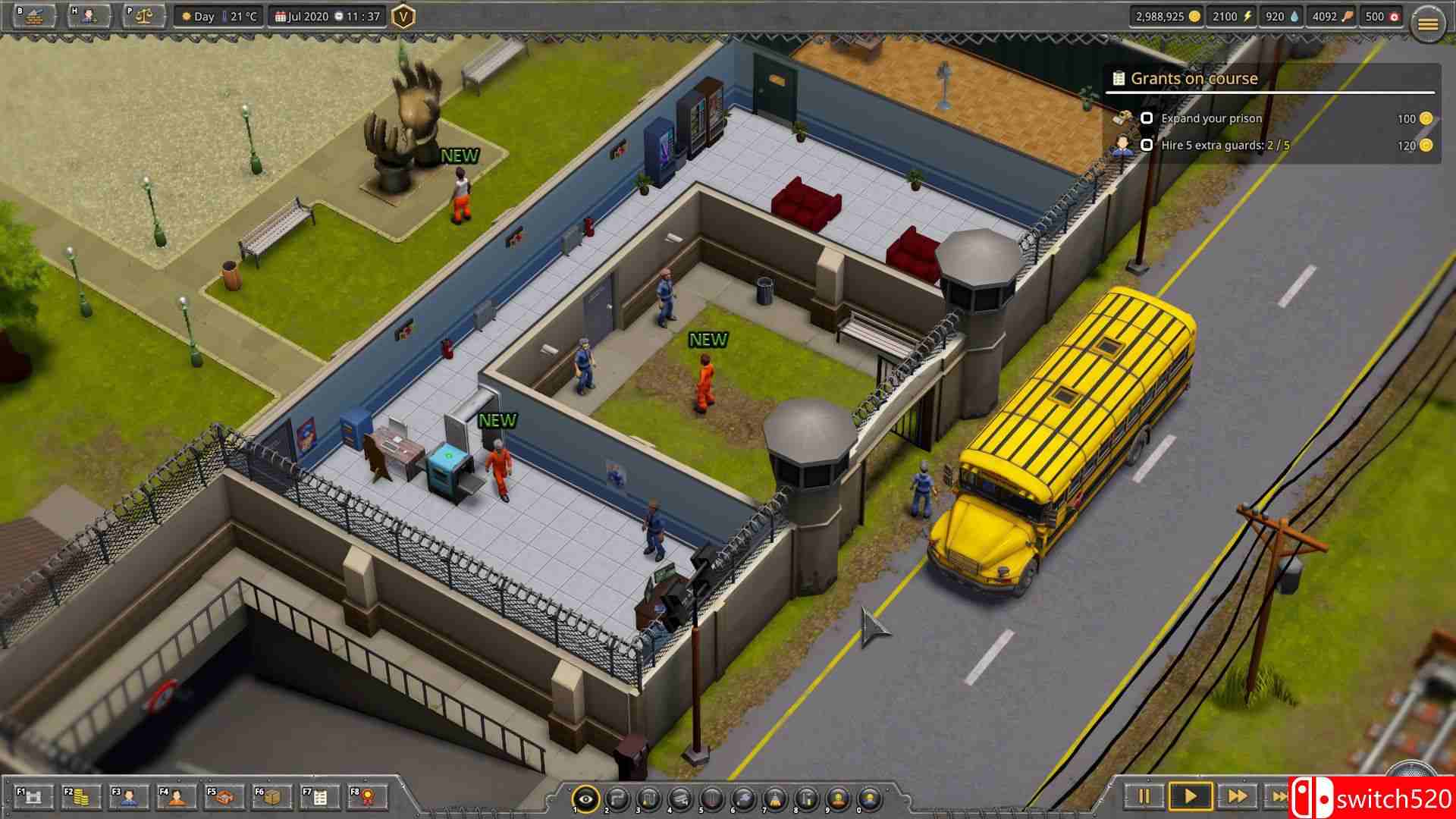 《监狱大亨：新管理（Prison Tycoon: Under NM）》集成最高安全级别DLC Razor1911镜像版[EN]_2