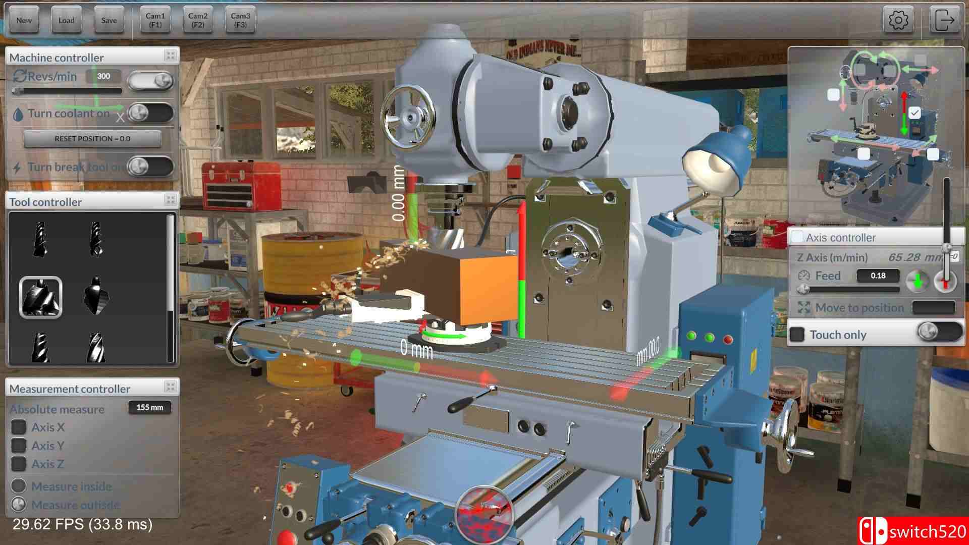 《铣削模拟器3D（Milling machine 3D）》DARKSiDERS镜像版[EN]_5