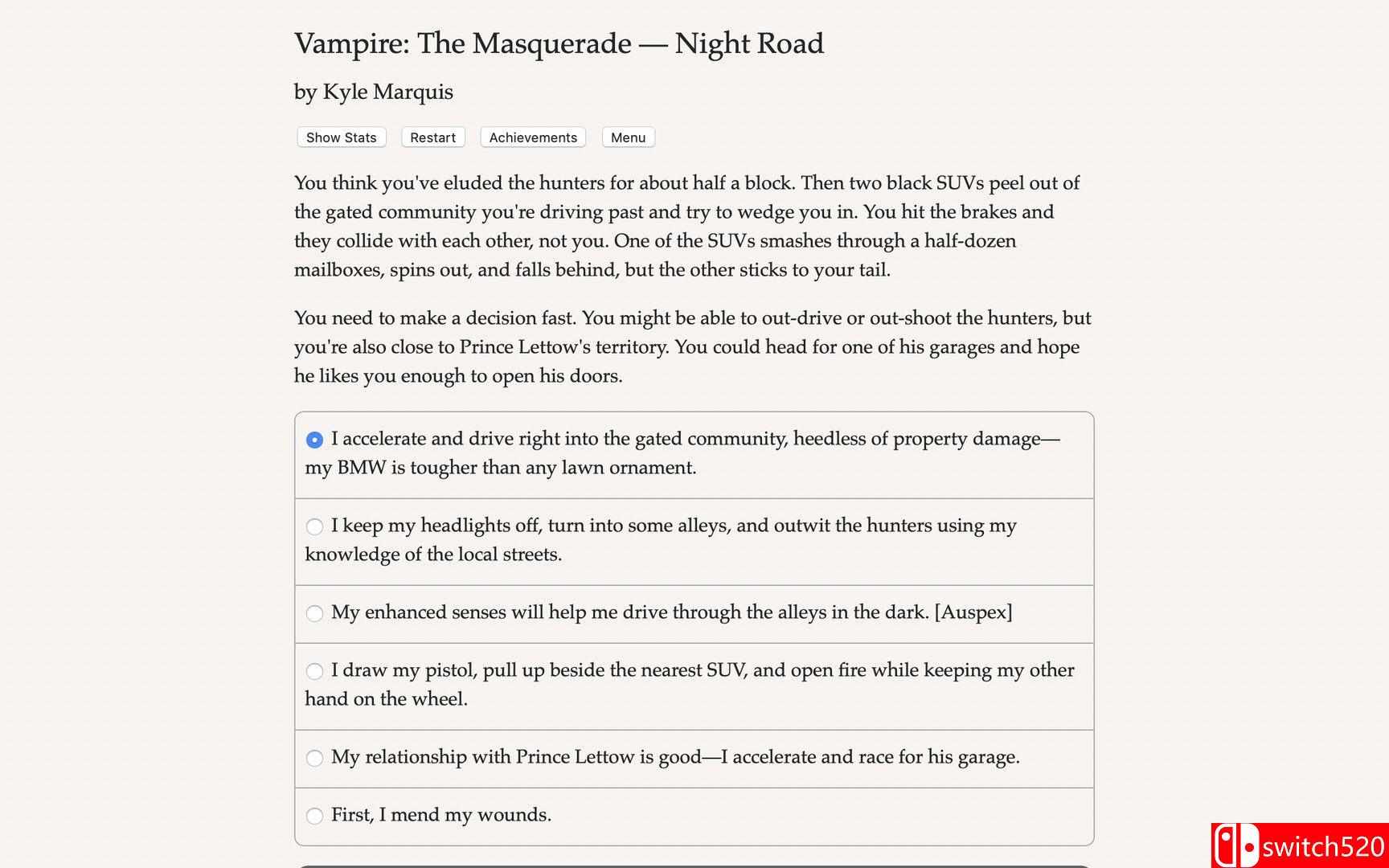 《吸血鬼：夜间之路（Vampire: The Masquerade — Night Road）》B.8287900 P2P硬盘版[EN]_4