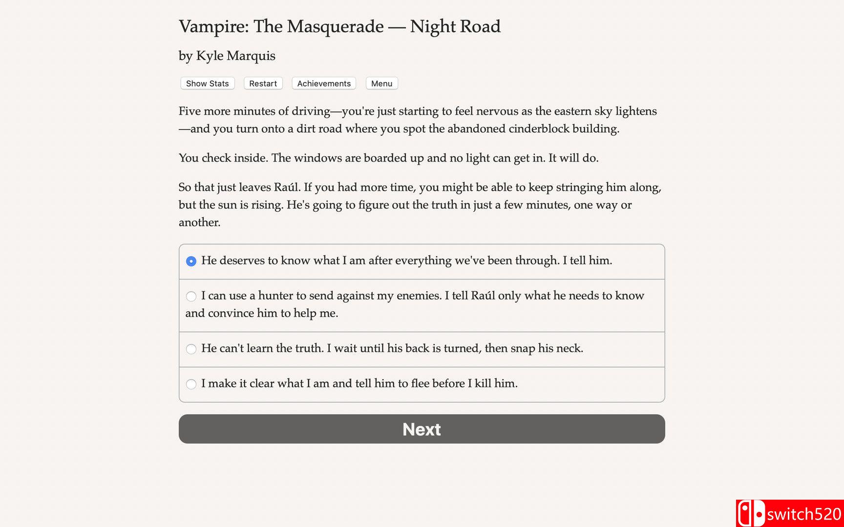 《吸血鬼：夜间之路（Vampire: The Masquerade — Night Road）》B.8287900 P2P硬盘版[EN]_2