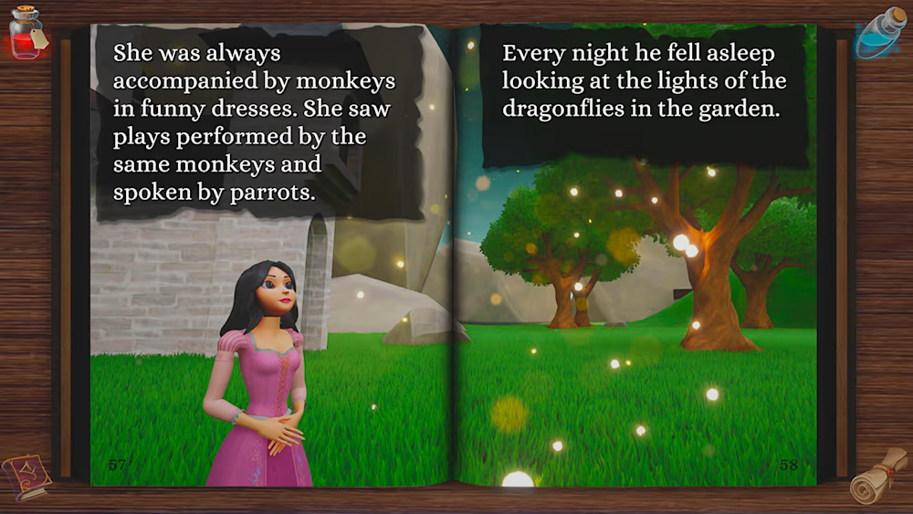 美女与野兽：互动书 Beauty and the Beast: Interactive Book 英语_3