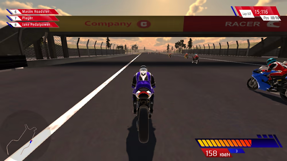摩托赛车模拟器 GT 游戏 Moto Racer Simulator GT Games 英语_2