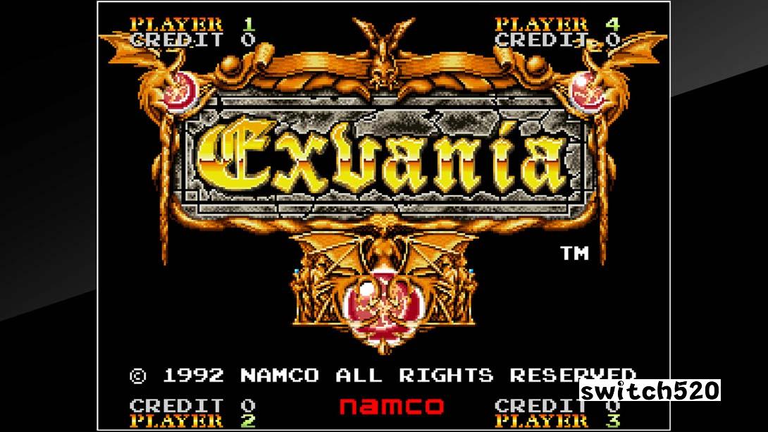 【美版】街机档案馆魔城英雄物語 .Arcade Archives Exvania 英语_1