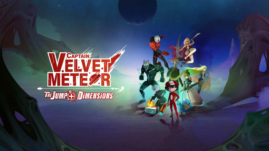 【美版】天鹅绒流星队长 JUMP+异世界的小冒险 .Captain Velvet Meteor: The Jump+ Dimensions 英语_0