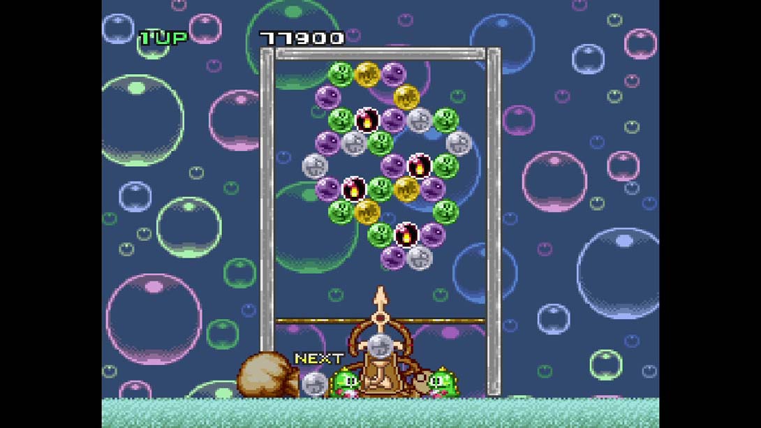 【美版】泡泡龙16位主机版 .Puzzle Bobble Bust-a-Move (16-Bit Console Version) 中文_6