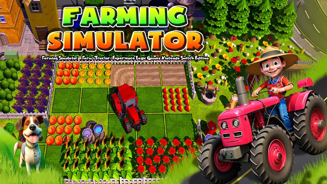 【日版】农业拖拉机模拟器 Farming Simulator-Farm, tractor, experience logic games 英语_0