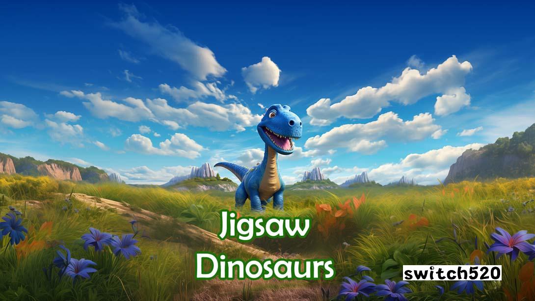 【美版】拼图恐龙 .Jigsaw Dinosaurs 英语_0