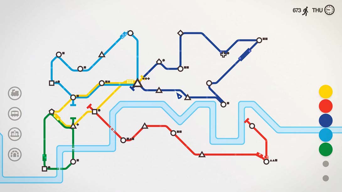 【美版】迷你地铁 .Mini Metro 中文_3