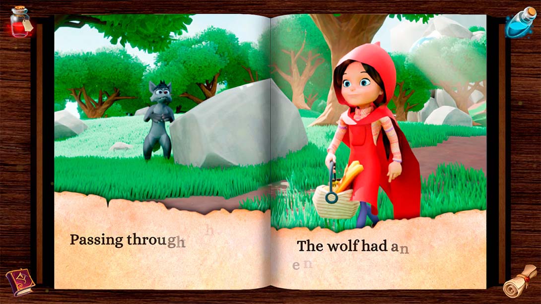 【美版】小红帽互动书 Little Red Riding Hood: Interactive Book 英语_5
