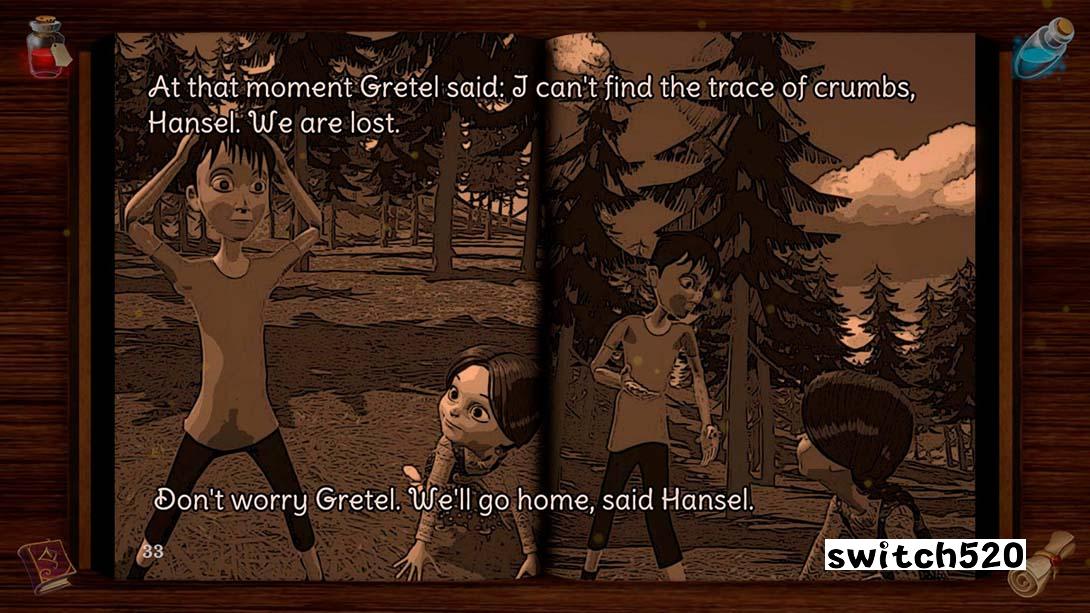 【美版】汉赛尔与格莱特 Hansel and Gretel: Interactive Book 英语_6