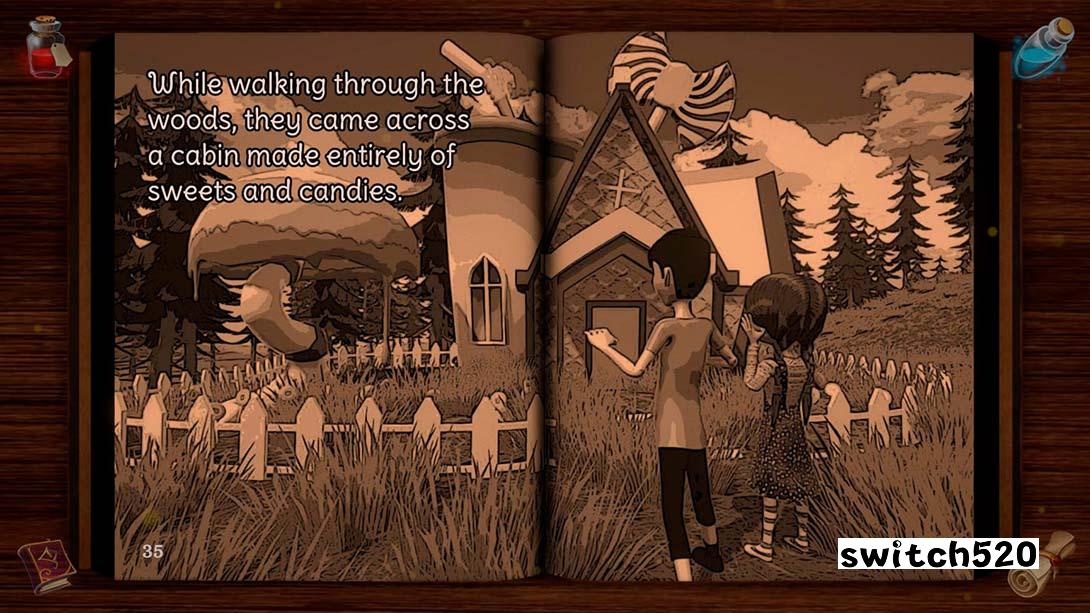 【美版】汉赛尔与格莱特 Hansel and Gretel: Interactive Book 英语_1