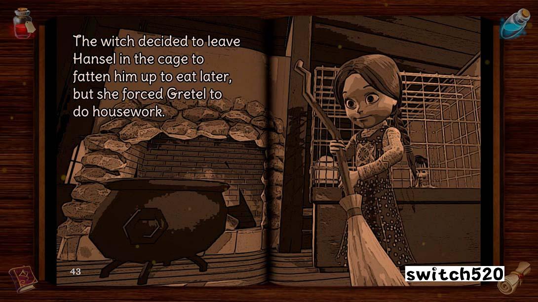 【美版】汉赛尔与格莱特 Hansel and Gretel: Interactive Book 英语_5