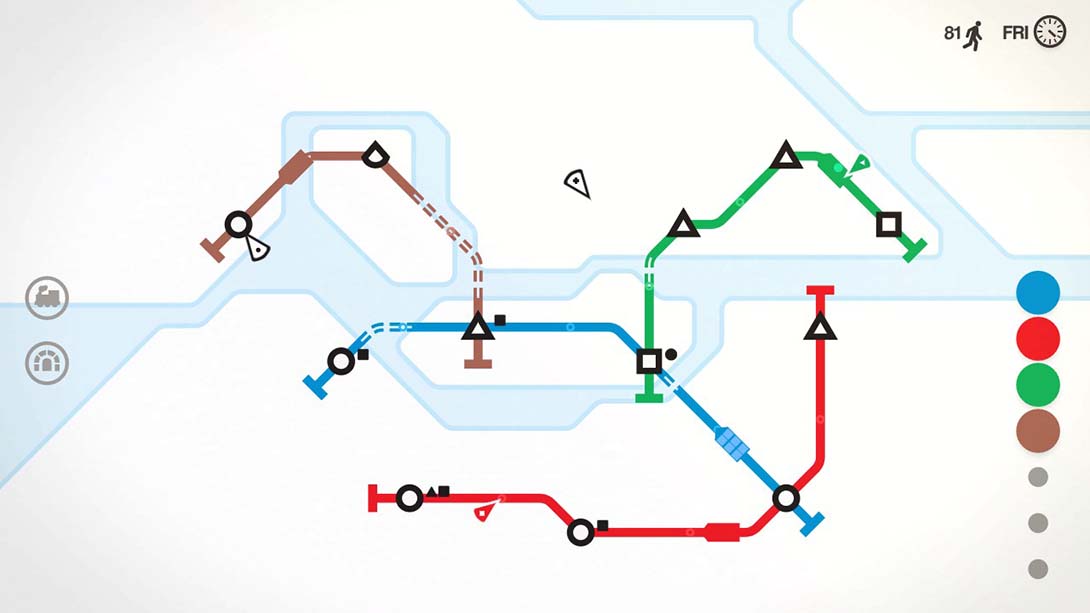 【美版】迷你地铁 .Mini Metro 中文_4