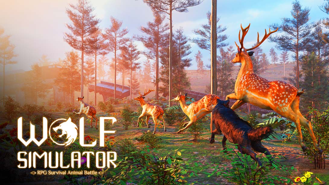 【美版】狼生存模拟器 Wolf Simulator: RPG Survival Animal Battle 英语_0