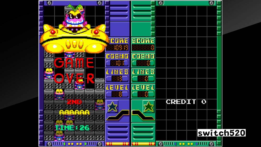 【美版】Arcade Archives COSMO GANG THE PUZZLE 英语_1