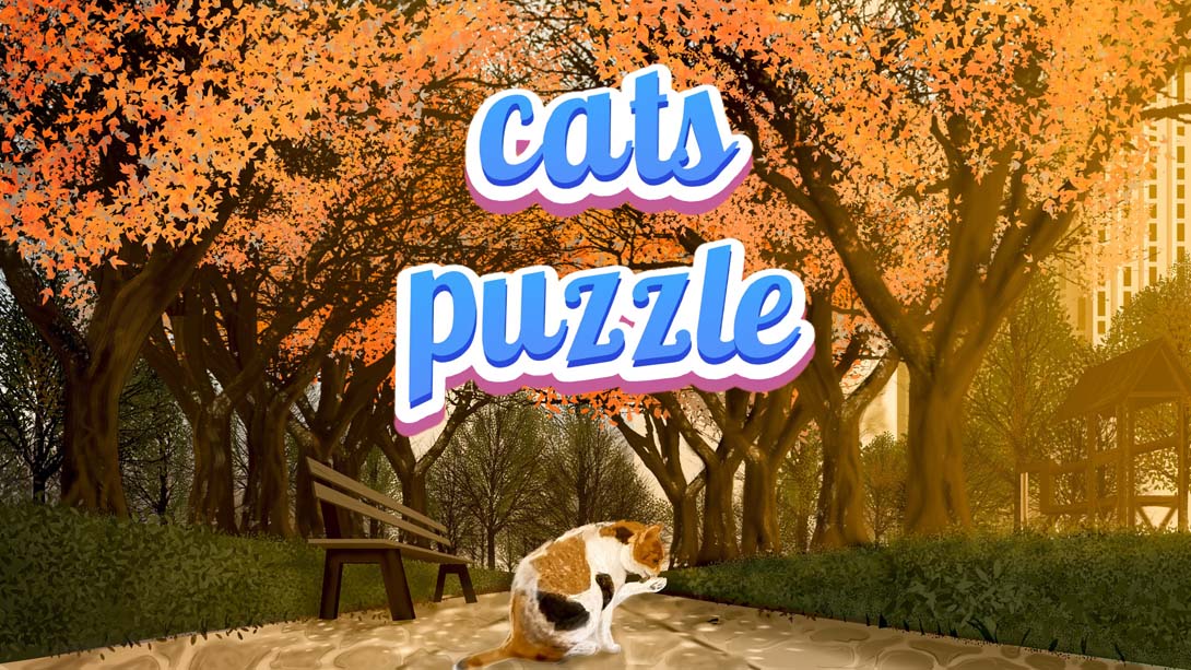 【美版】Cats Puzzle 英语_0