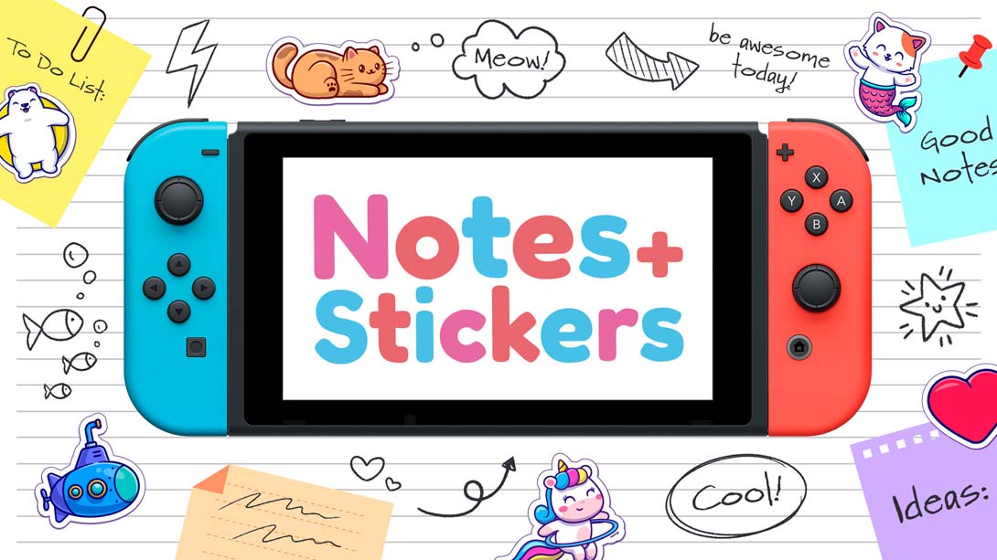 【美版】笔记+贴纸 Notes + Stickers 中文_0