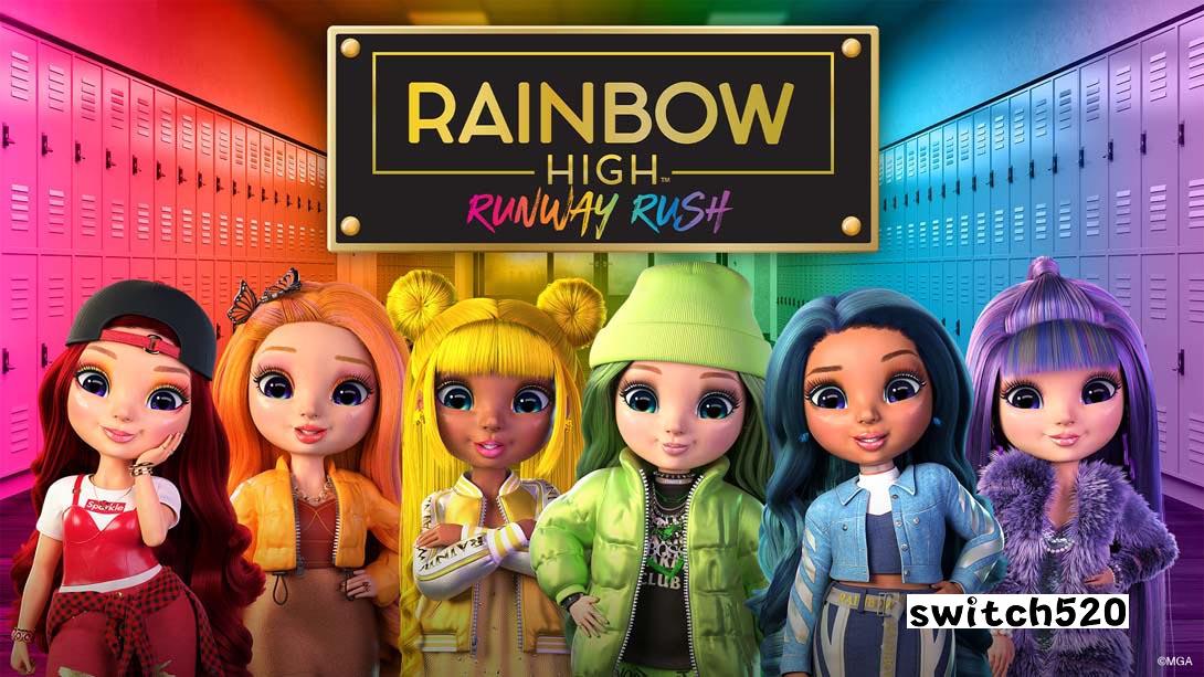 【美版】彩虹高™:跑道冲刺 RAINBOW HIGH™ RUNWAY RUSH 英语_0