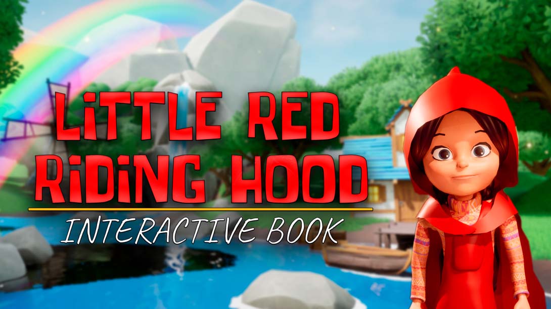 【美版】小红帽互动书 Little Red Riding Hood: Interactive Book 英语_0
