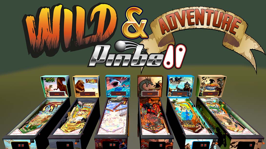 【美版】狂野冒险弹球 .Wild & Adventure Pinball 英语_0