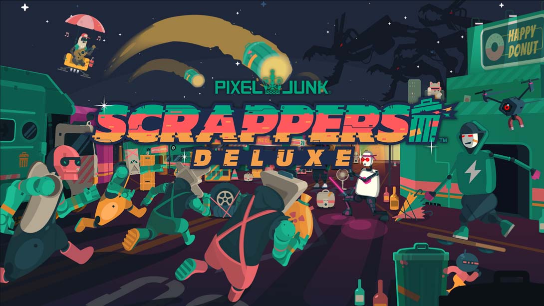 【美版】像素垃圾 回收者 .PixelJunk Scrappers 中文_0