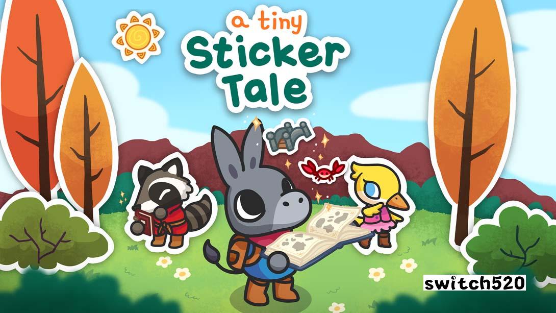 【美版】小小贴纸故事 .A Tiny Sticker Tale 中文_0