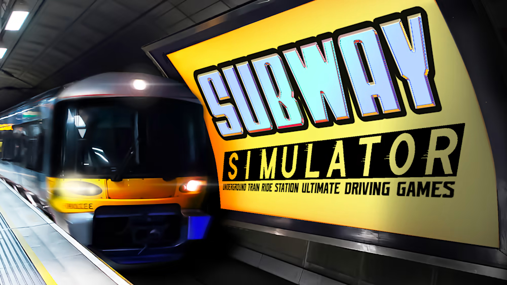 地铁模拟器 - 地铁站终极驾驶游戏 Subway Simulator - Underground Train Ride Station Ultimate Dri 英语_0