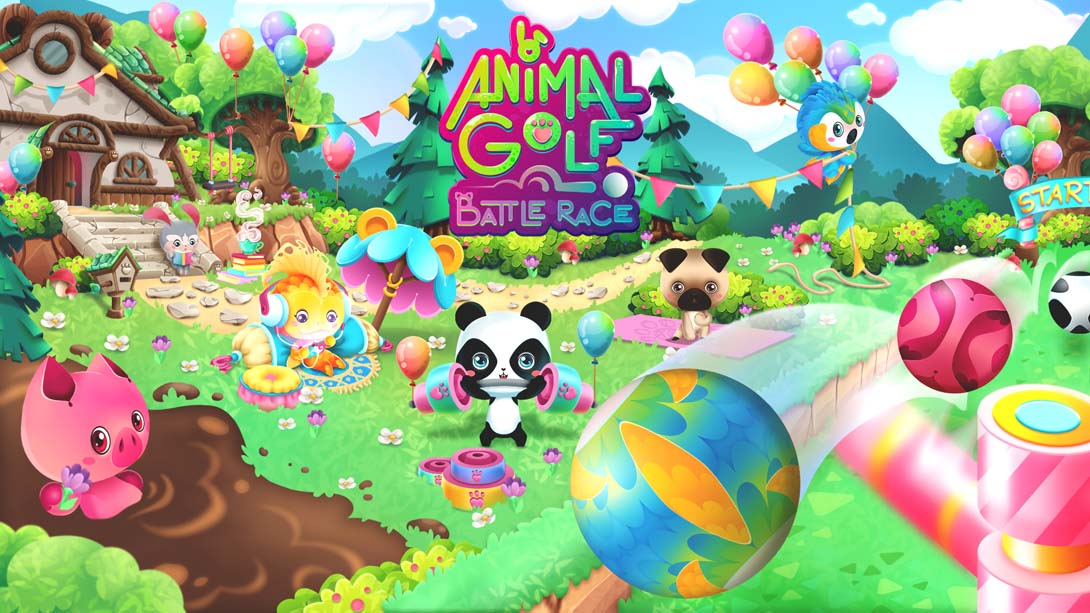 【美版】Animal Golf - Battle Race 英语_0