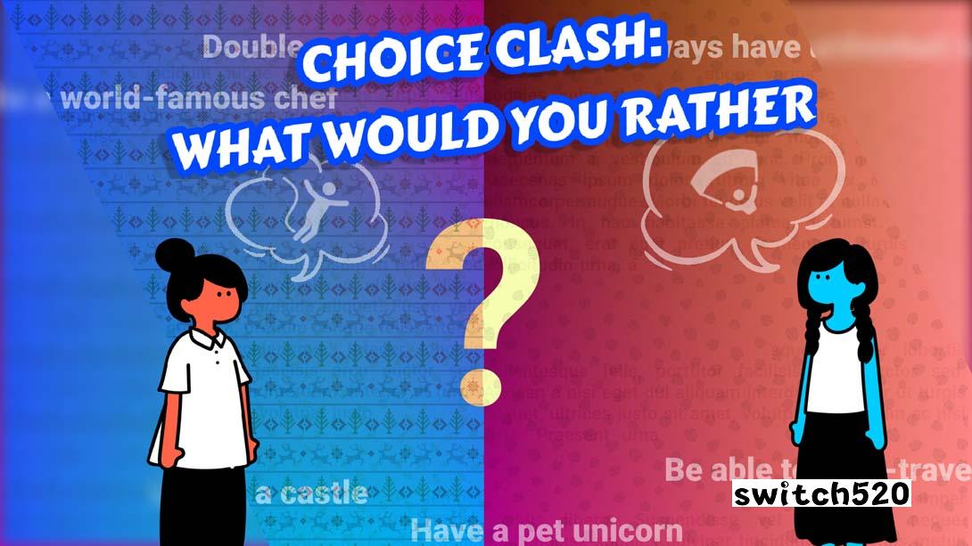 【美版】选择冲突 你更喜欢什么 .Choice Clash What Would You Rather 中文_0