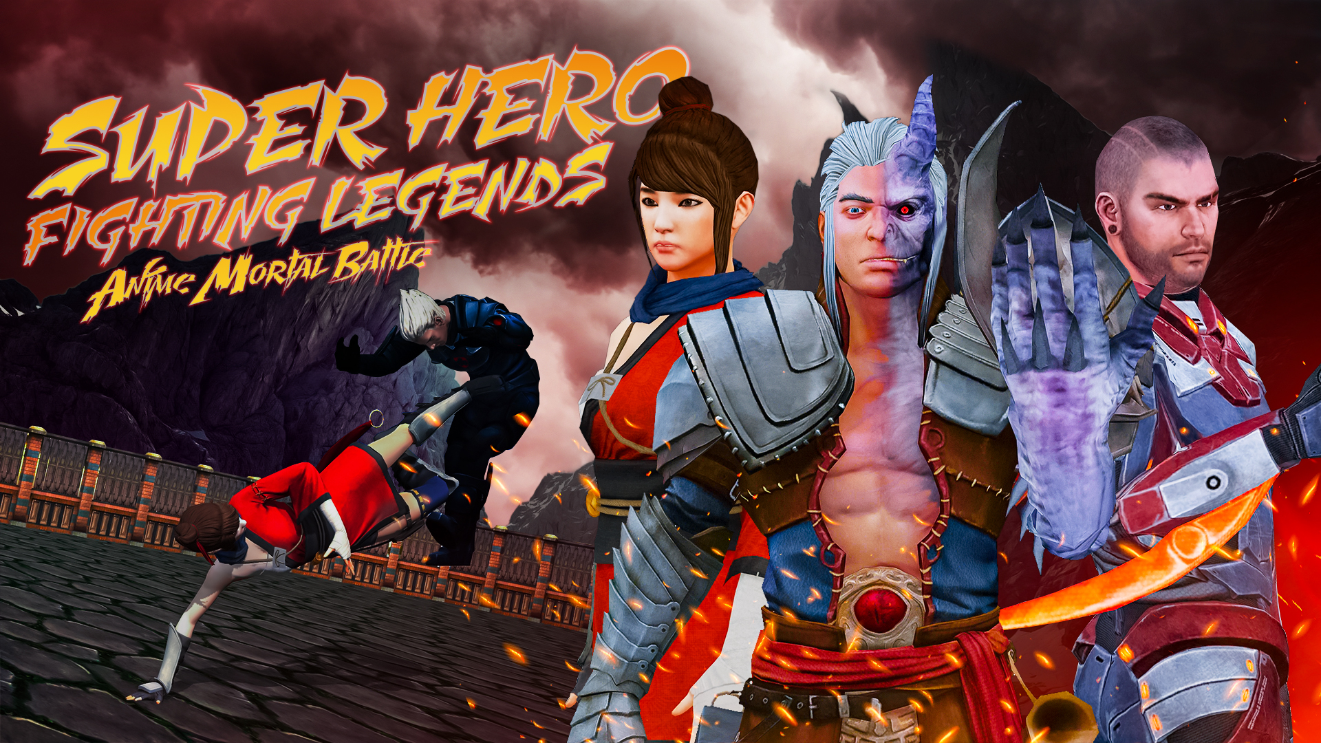 【美版】超级英雄格斗传奇 Super Hero Fighting Legends 英语_0