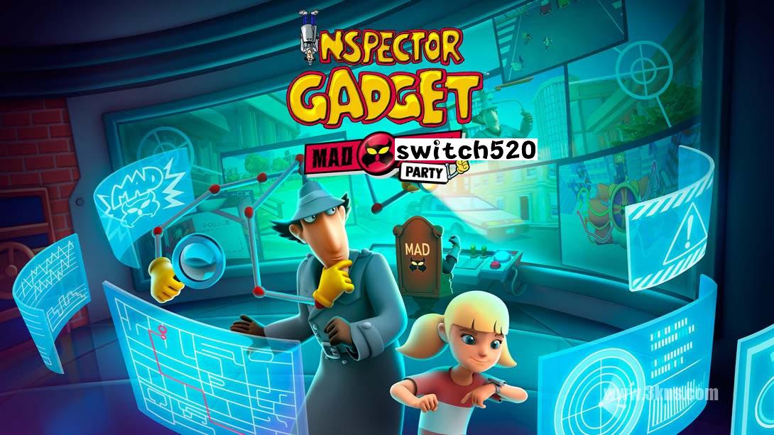 【美版】神探加杰特：疯狂时光派对 Inspector Gadget - MAD Time Party 中文_0