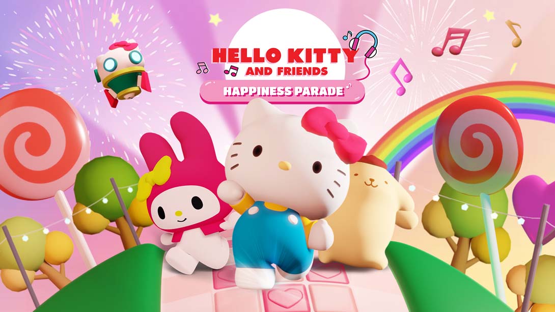 【美版】凯蒂和朋友们的幸福大游行 HELLO KITTY AND FRIENDS HAPPINESS PARADE 中文_0