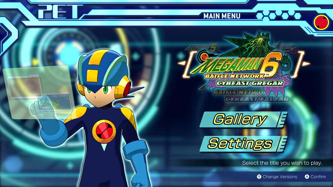 【美版】洛克人EXE合集 第二卷 .MEGAMAN BATTLE NETWORK LEGACY COLLECTION Vol.2 中文_2