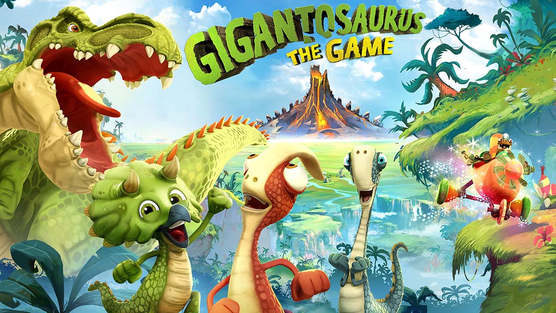 【美版】巨兽龙 .Gigantosaurus The Game 中文_0