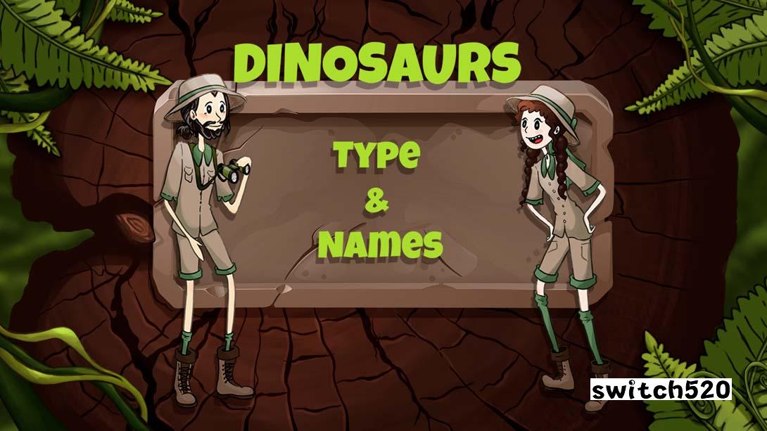 【美版】恐龙的种类和名称 Dinosaurs Types and names 英语_0