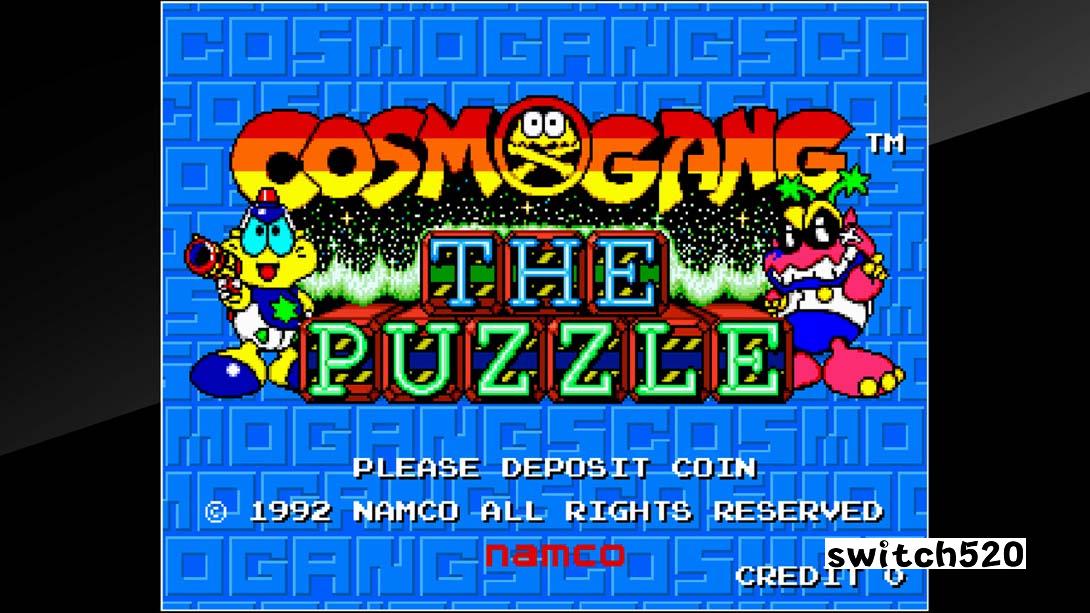 【美版】Arcade Archives COSMO GANG THE PUZZLE 英语_2