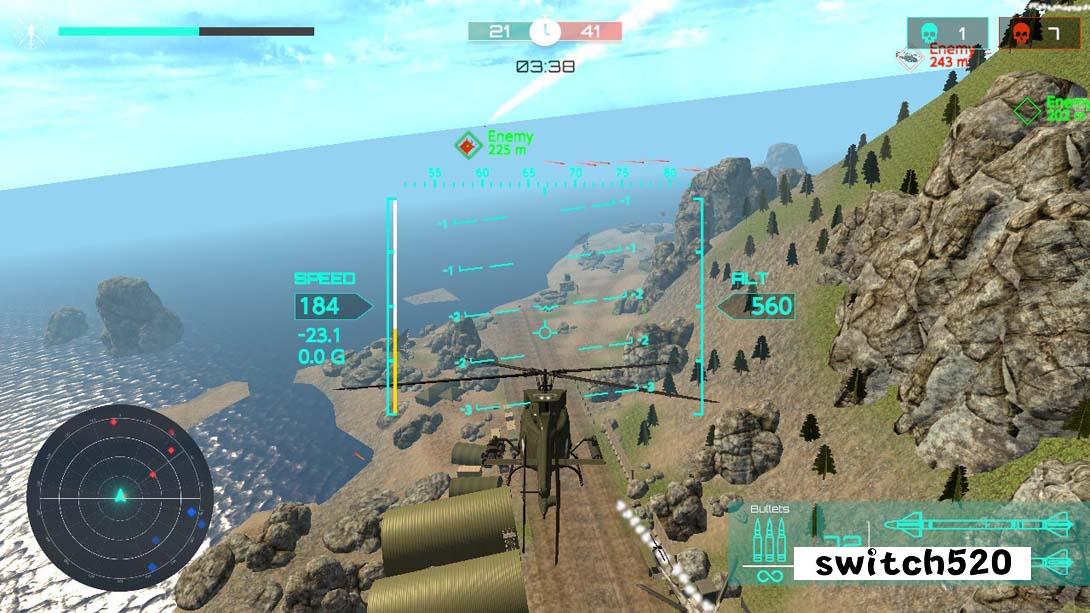 【美版】直升机竞技场模拟器 .Helicopter Battle Arena Simulator 英语_1