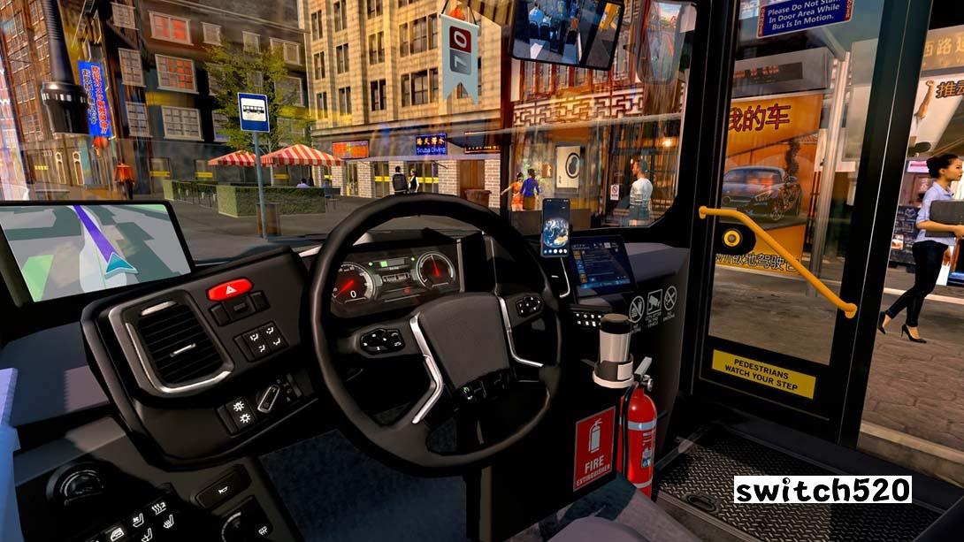 【美版】巴士驾驶模拟器24 城市道路 .Bus Driving Simulator 24 - City Roads 英语_4