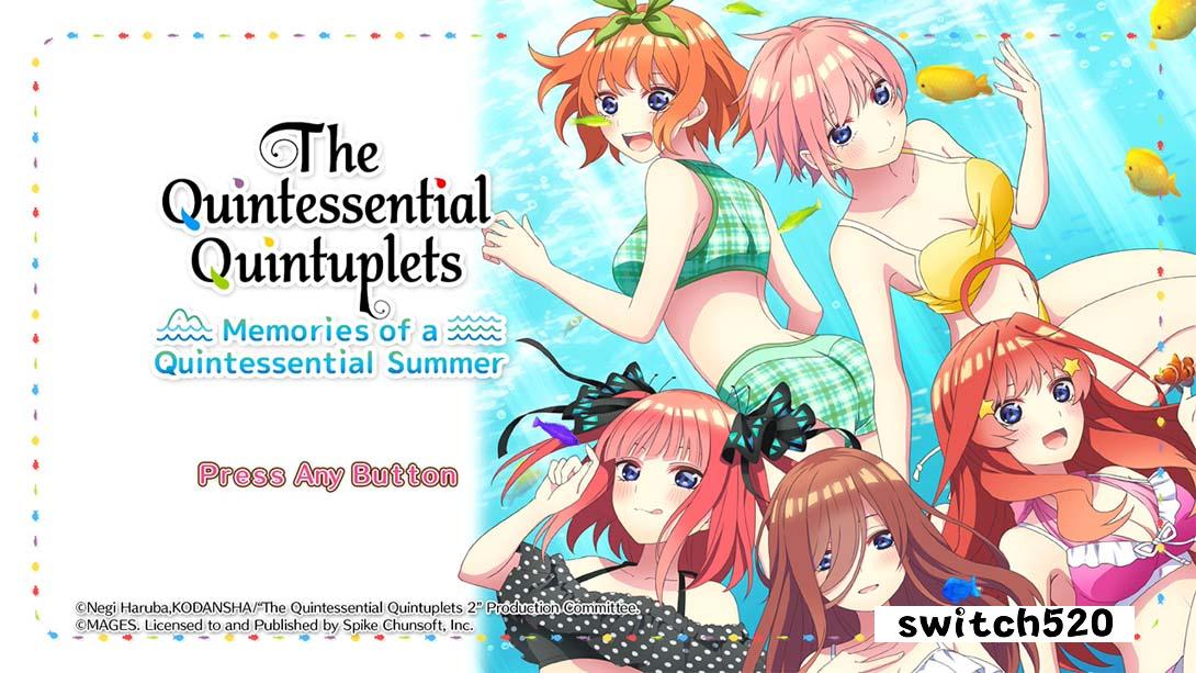 【美版】五等分的新娘夏日回忆 .The Quintessential Quintuplets - Memories of a Quintessential Summer 中文_4