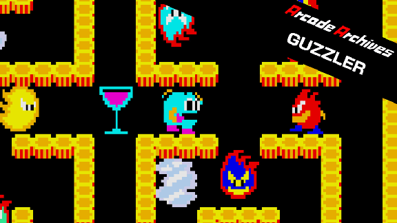 街机：酒鬼小精灵 Arcade Archives GUZZLER