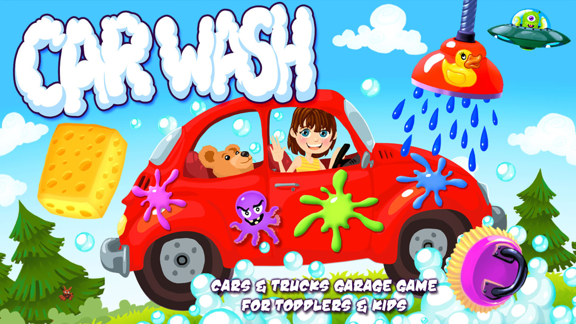 洗车-儿童车库游戏 Car Wash – Cars and Trucks Garage Game for Toddlers & Kids