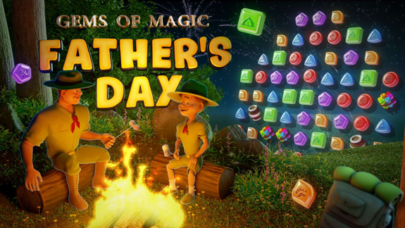 魔法宝石：父亲节  Gems of Magic Fathers Day