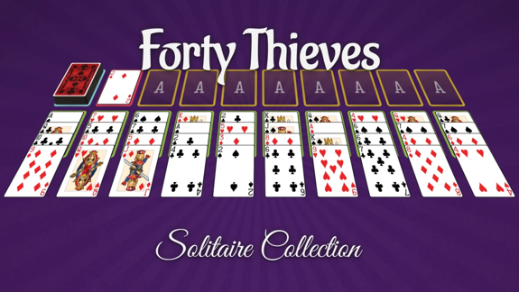 四十大盗接龙合集  Forty Thieves Solitaire Collection