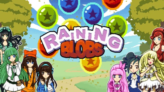 下雨的斑点  Raining Blobs