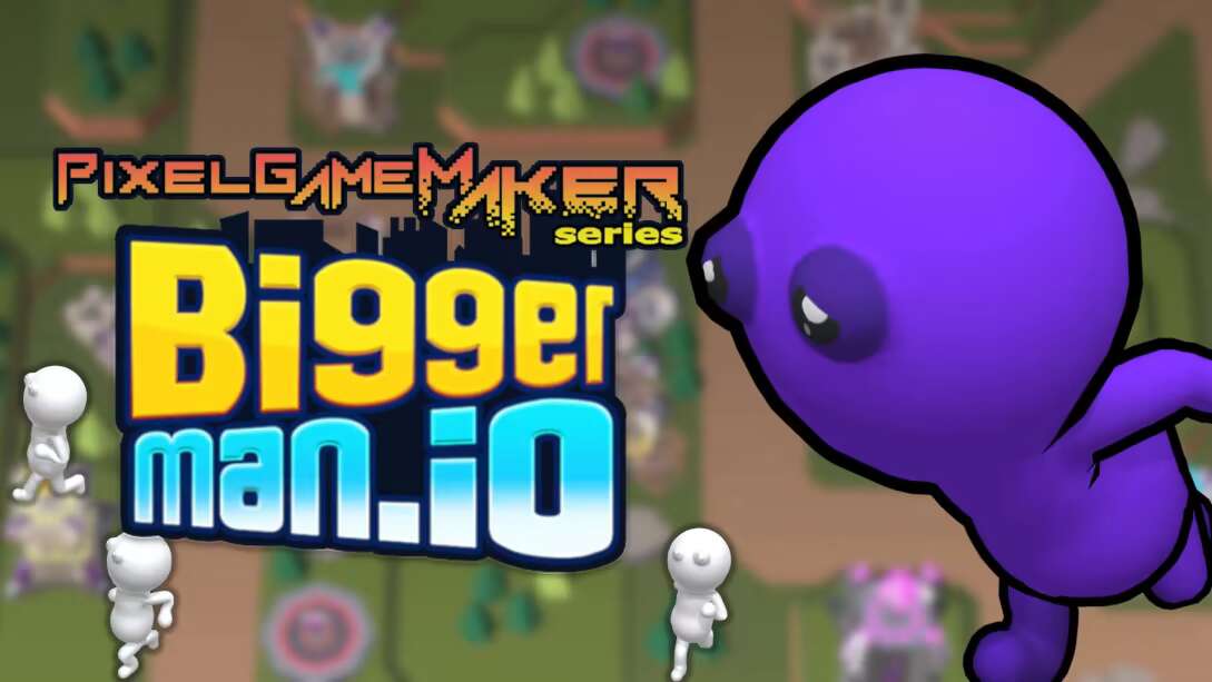 像素游戏制作大师 Biggerman.io  Pixel Game Maker Series Biggerman.io