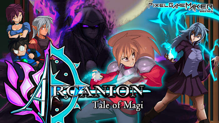 像素游戏制作大师 荒漠 魔法传说  Pixel Game Maker Series ARCANIONTALE OF MAGI