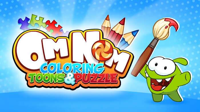 Om Nom：着色、卡通和拼图  Om Nom Coloring, Toons and Puzzle