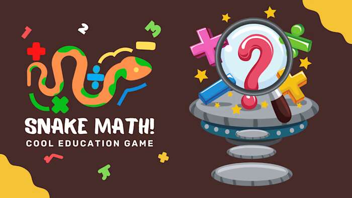 Snake of Maths! Cool Education Game