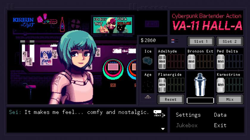 VA-11 HALL-A：赛博朋克酒保行动 VA-11 Hall-A: Cyberpunk Bartender Action_5